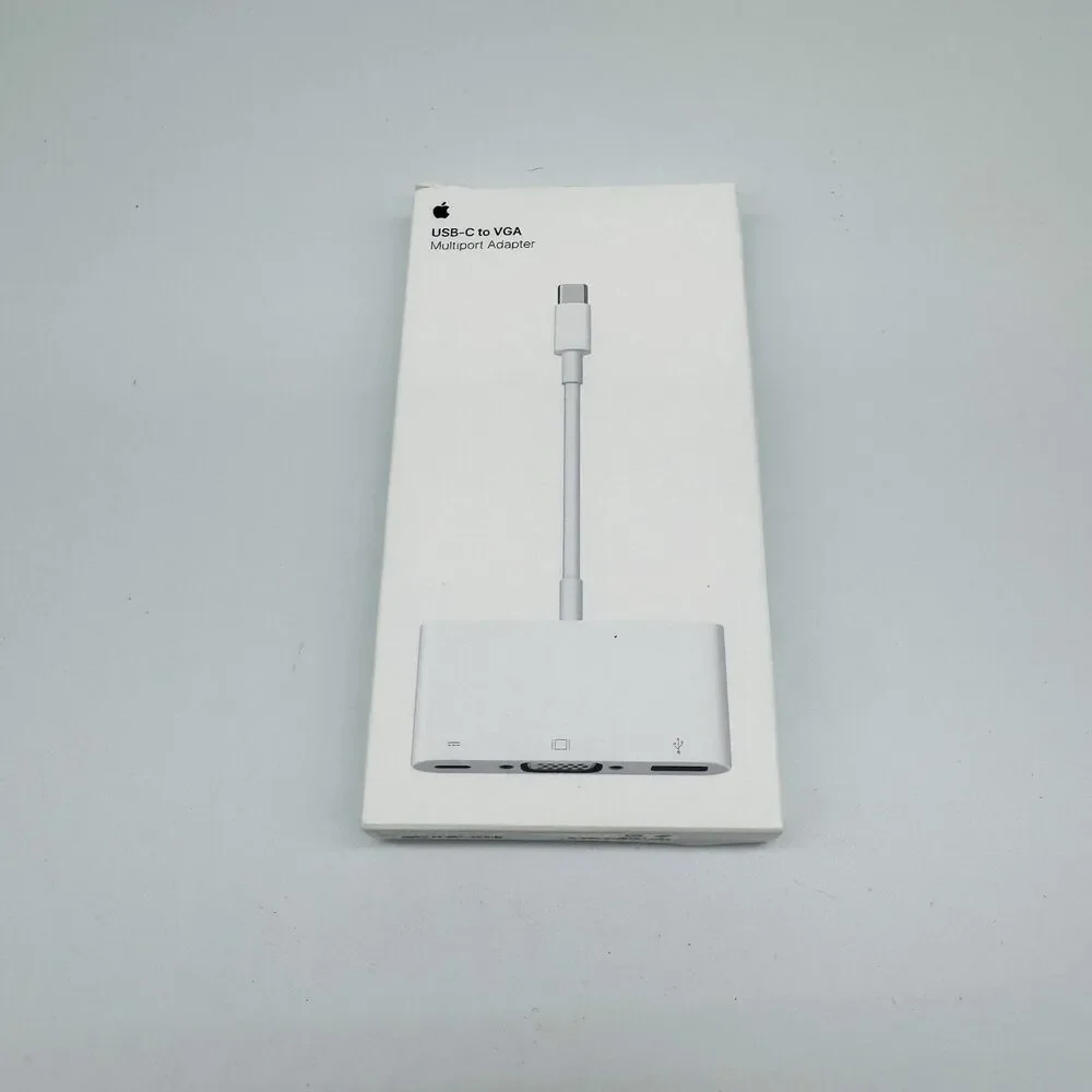 GENUINE APPLE USB-C to VGA Multiport Adapter - MJ1L2AM/A #101